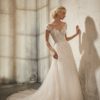 abito da sposa in pizzo con maniche, 51576