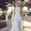 favoloso e semplice abito da sposa 69411